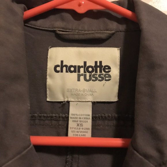 Charlotte Russe Utility Jacket - Picture 3 of 4